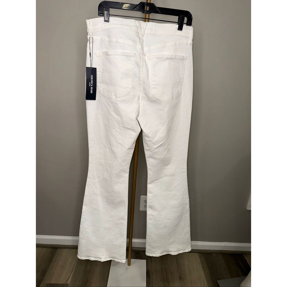 Veronica Beard Beverly High-Rise Skinny Flare Jeans​ Size 32 $248 - Picture 6 of 10